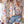 Multicolour Floral Print V Neck Puffy Lantern Sleeve Blouse