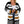 Stripe Drop Shoulder Open Front Long Cardigan