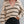 Khaki Striped Knit Collared Pullover Sweater