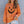 Orange Pumpkin Smile Face Graphic Sweatshirt