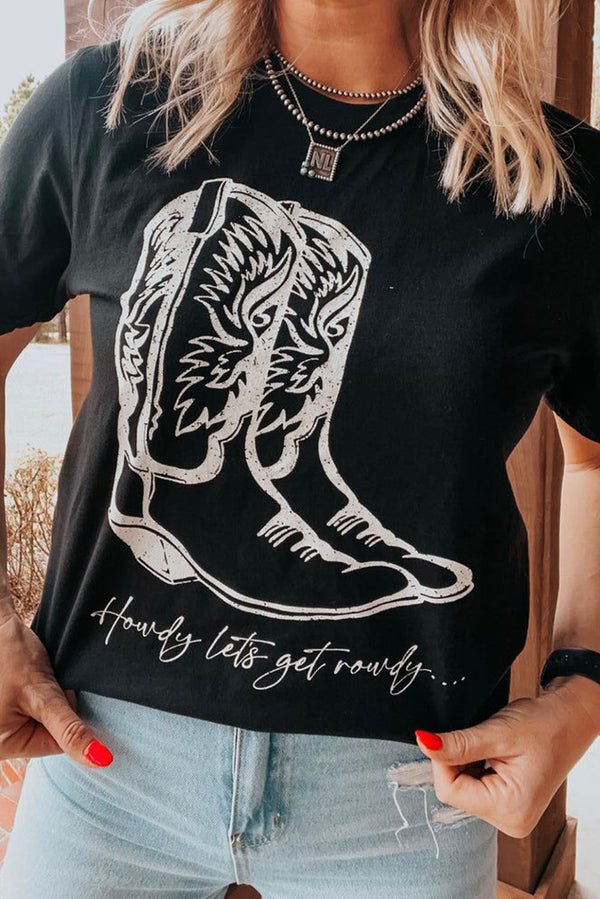 Howdy and Rowdy Graphic Tee