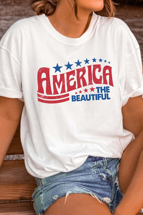 America the Beautiful Graphic Tee